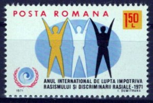 Romania 2225 MNH Intl. Year Against Racial Discrimination ZAYIX 0624S0365