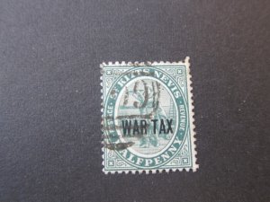 St Kitts & Nevis 1916 * MR1 FU