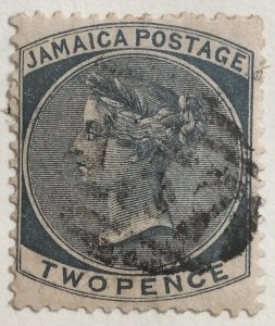 AlexStamps JAMAICA #20 XF Used 