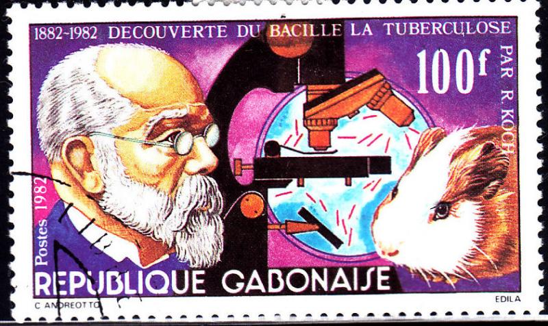 Gabon 507 TD Bacillus 1982