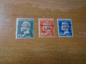 Lebanon  #  15-17   MNH