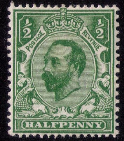 GB UK Scott #151 Unused,MLH KGV Very Fine