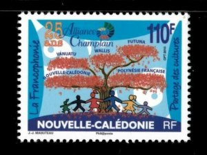 New Caledonia 2010 - French Champlain Alliance 25 Years - Single Stamp - MNH