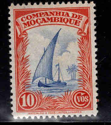 Mozambique Company Scott 177 MH* sailboat stamp with similar centering