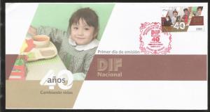 J) 2017 MEXICO, 40 YEARS FROM DIF SOCIAL ASSISTANCE, FDC