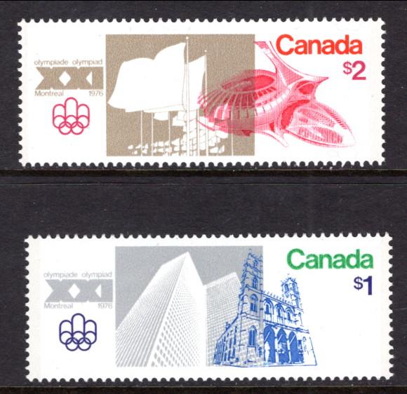 Canada 687-688 Olympics MNH VF