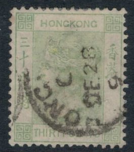 Hong Kong #47a  CV $47.50