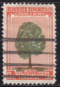 Dominican Republic C96 Reforestation, Mahogany Tree 1956