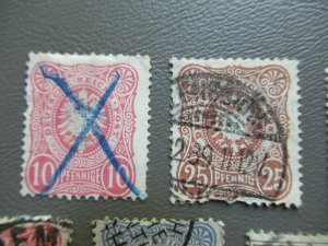 Germany Misc early stamps used