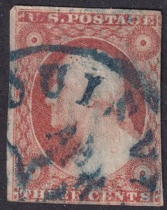 #10 Used, , 3 margins (CV $190 - ID29066) - Joseph Luft