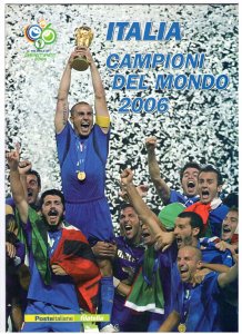 2006 Republic Stamps Folder Italy MNH Football World Champions**