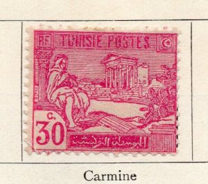 Tunisia 1921-26 Early Issue Fine Mint Hinged 30c. 252665