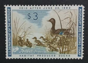 MOMEN: US #RW28 DUCK MINT OG NH #24462