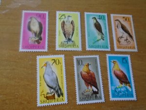 Albania  #  998-1004  MNH  Birds