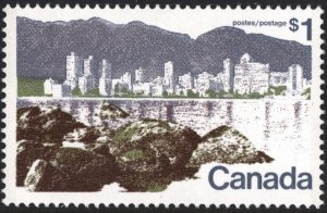 Canada SC#599a $1.00 Vancouver (1977) MLH