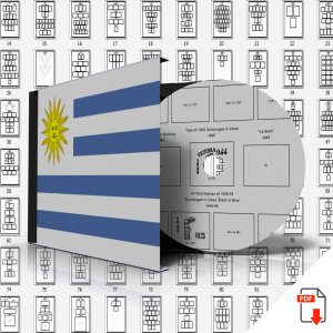 URUGUAY STAMP ALBUM PAGES 1856-2011 (358 PDF digital pages)