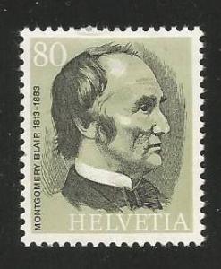 Switzerland #593  MH