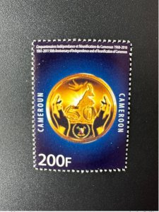 2010 Cameroon Mi. 1264 Fifty Years Independence and Reunification-