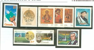 Canada #1215/1228  Single (Complete Set)