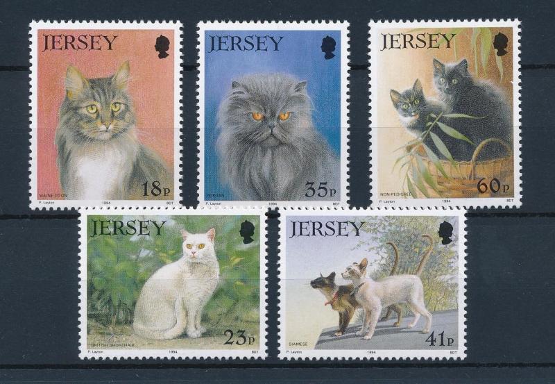 [40850] Jersey 1994 Animals Cats MNH