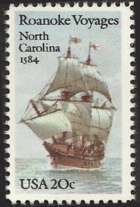 # 2093 MINT NEVER HINGED ROANOKE VOYAGES