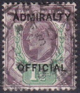 Great Britain #O74  F-VF Used CV $145.00   (Z1488)