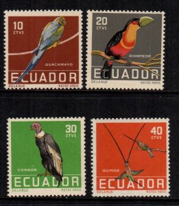 Ecuador  634 - 637  MNH $ 9.80