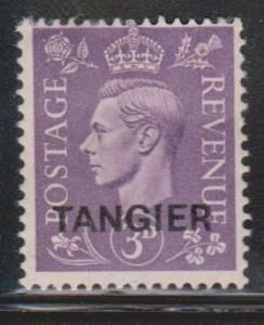 TANGIER - Scott # 533 Mint Hinged  - King George VI Overprinted Issue