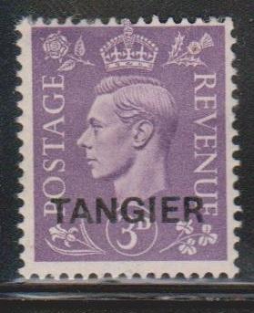 TANGIER - Scott # 533 Mint Hinged  - King George VI Overprinted Issue