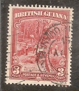 British Guiana    Scott 212   Gold Mining   Used