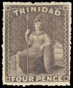 Trinidad Scott 23 Gibbons 40a Mint Stamp