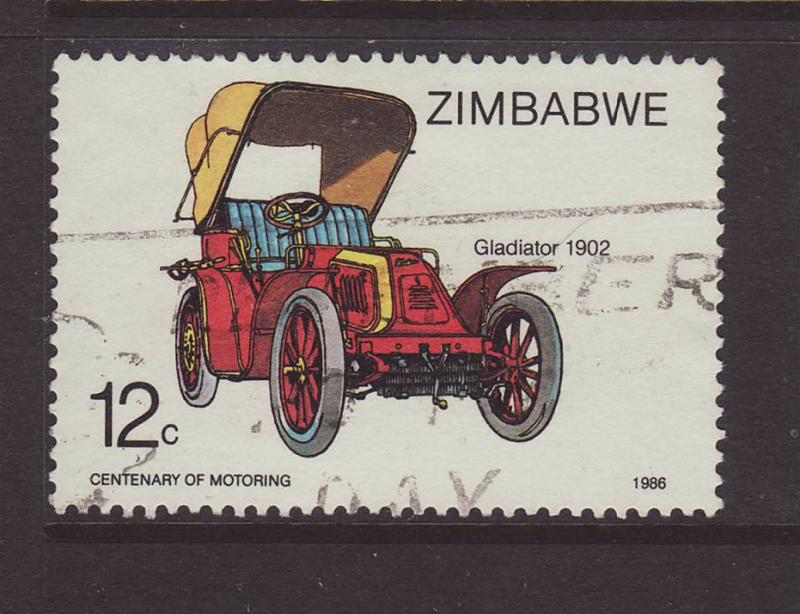 1986 Zimbabwe 12c Gladiator F/Used