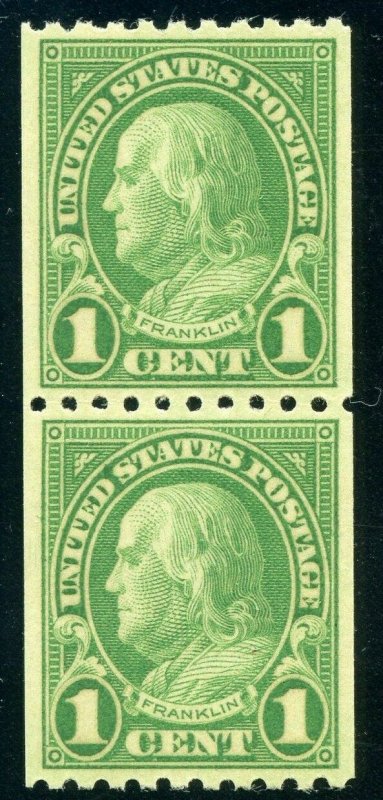 US SCOTT #604 Pair GP Mint-Sup-OG-NH Graded 98 PSE Cert SMQ $325 (GARY 9/16/20)