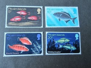 Pitcairn Island 1970 Sc 114-117 set MH