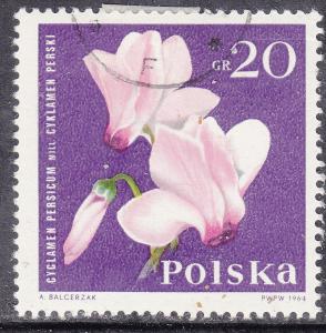 Poland 1279 Cyclamen 1964