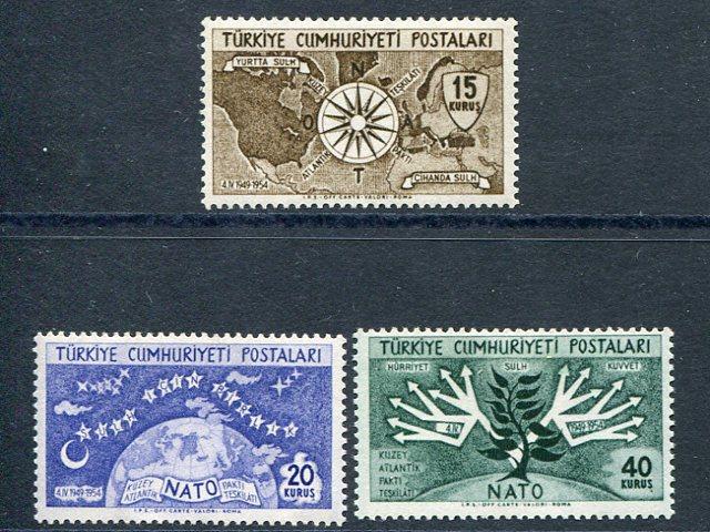 Turkey #1388-90  Mint VF NH    -    Lakeshore Philatelics