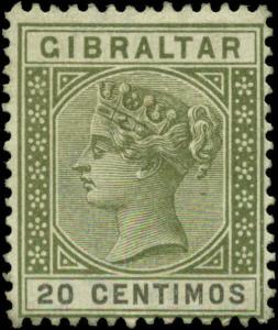 Gibraltar Scott #31 Mint