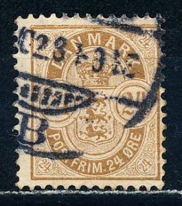Denmark #49 Single Used