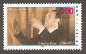 Germany Scott 2021 MNHOG - 1998 Günther Ramin Issue - SCV $3.25