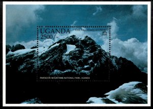 Uganda 1996 - UNESCO Nature - Souvenir Stamp Sheet - Scott #1434 - MNH