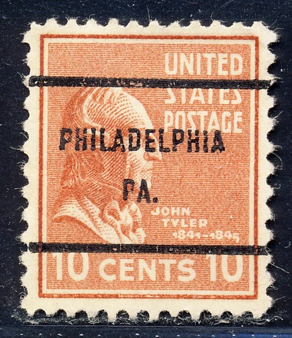 Philadelphia PA, 815-61 Bureau Precancel, 10¢ Tyler