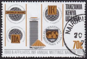 Kenya Uganda and Tanganyika 1973 SG334 Used