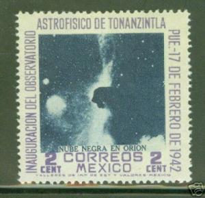 MEXICO Scott 774 MH* Orion Nebula Stamp CV $10