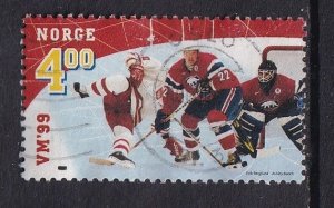 Norway #1222  used  1999  ice hockey  4k