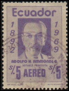 Ecuador C541 - Used - 5s Adolfo H. Simmonds (1975)