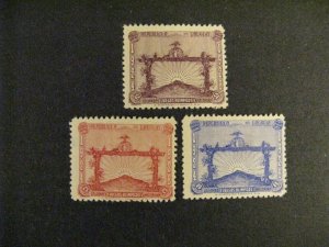 Uruguay 388-90 mint hinged  a22.8 5481