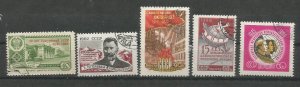 Russia # 2336, 2389 ,2390 ,2396 ,2404 Used CTO