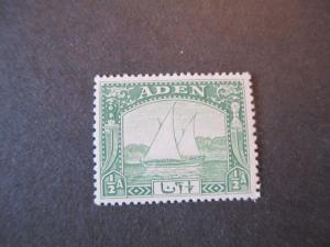 Aden #1 Mint Hinged  - WDWPhilatelic