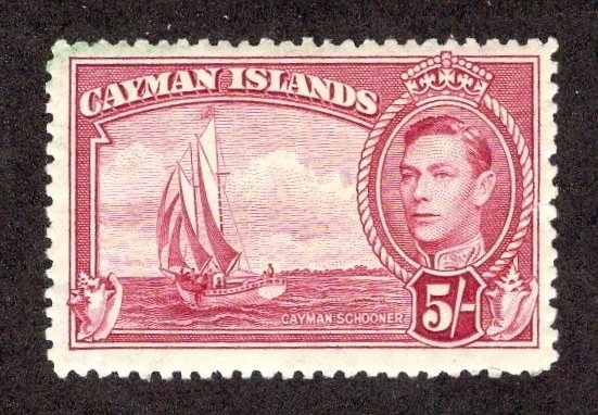 Cayman Islands #110 *Minor Fault* ~jm-1453