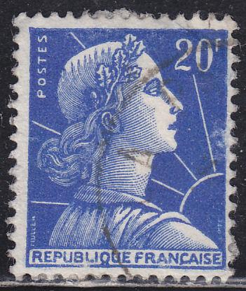 France 755 Marianne Issue 1957